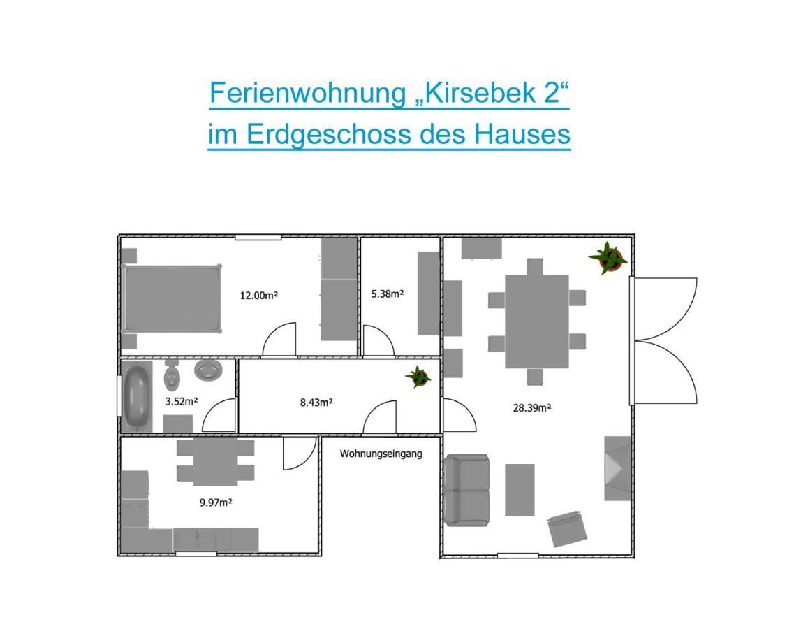 Apartments Kirsebek Kappeln Extérieur photo
