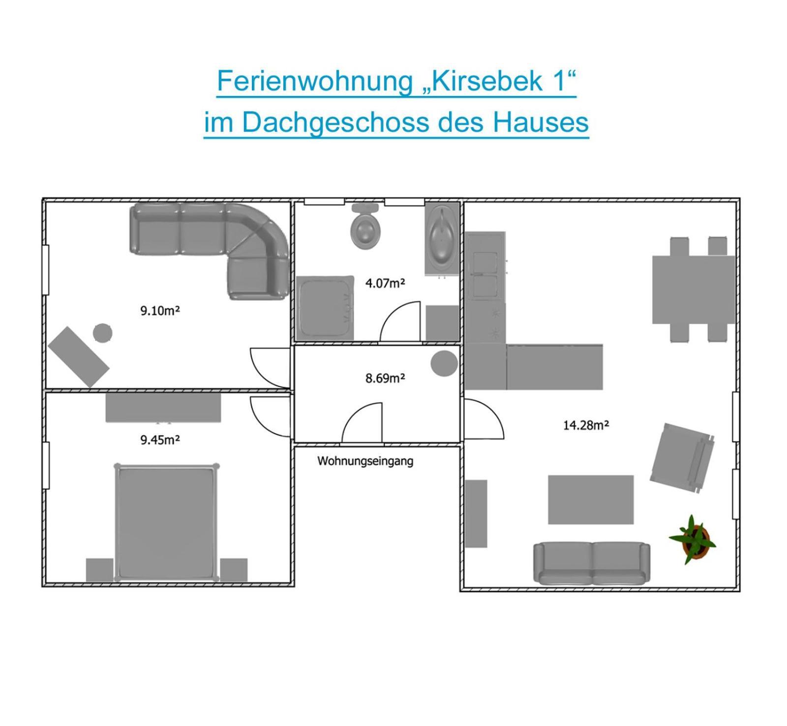 Apartments Kirsebek Kappeln Extérieur photo